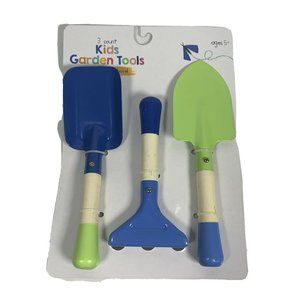 Kids Garden Tools - 3 Count (Shovel, Rake & Spade)